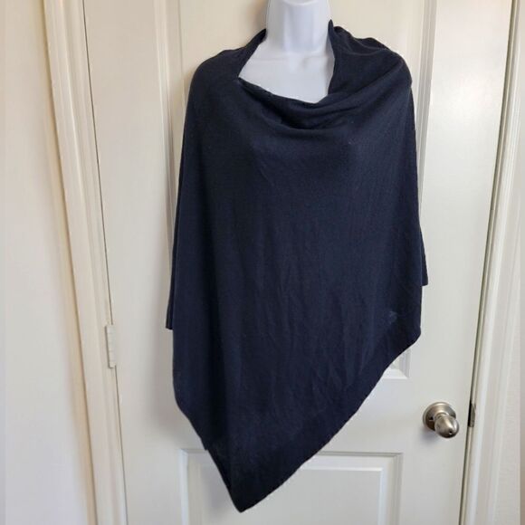 LULULEMON Black Knit Yin Poncho - Picture 1 of 7